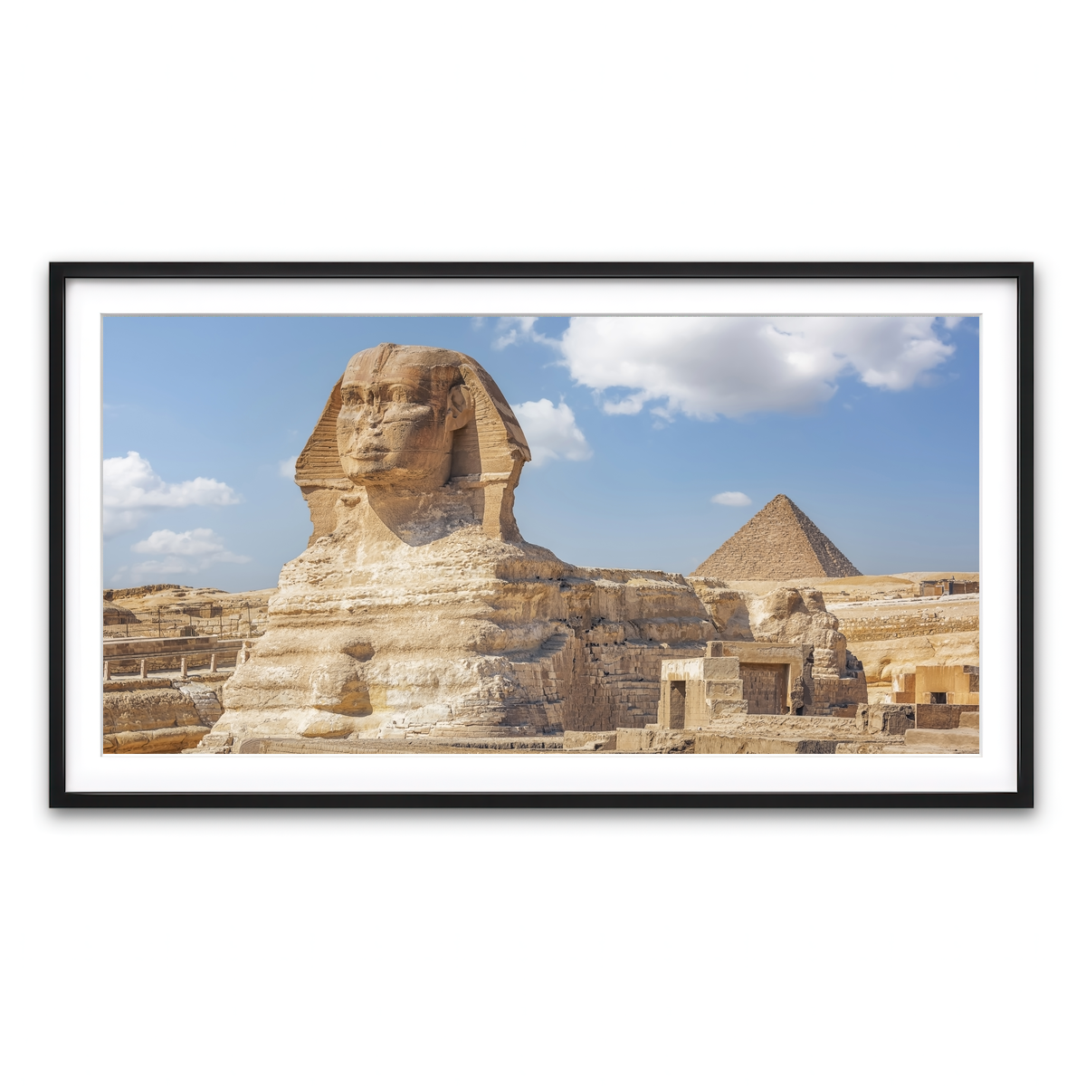 Framed Print 2x1 Black