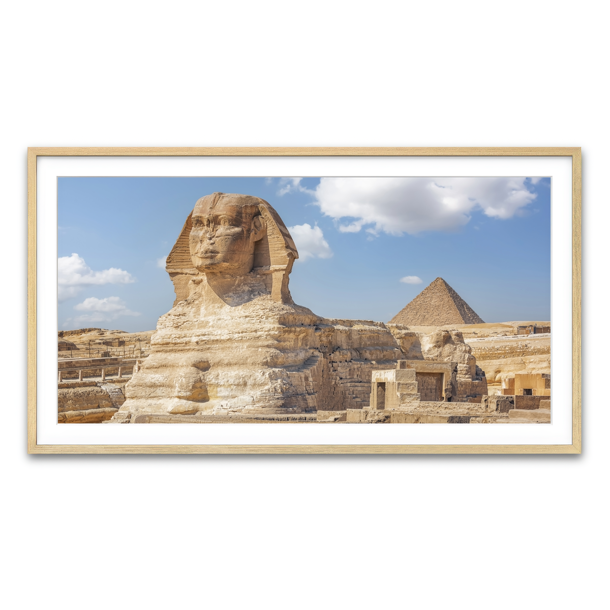 Framed Print 2x1 Natural