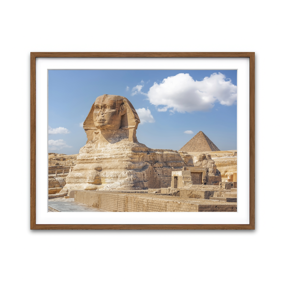 Framed Print 4x3 Walnut