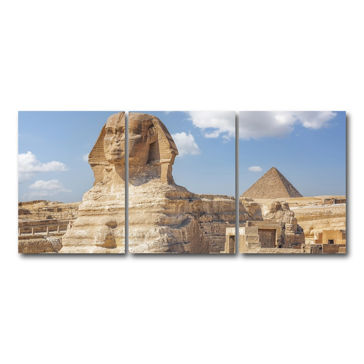 AUTO-MOCKUP WHITE | The Sphinx | 3 Piece | Gallery Wrap Canvas | group=18x24