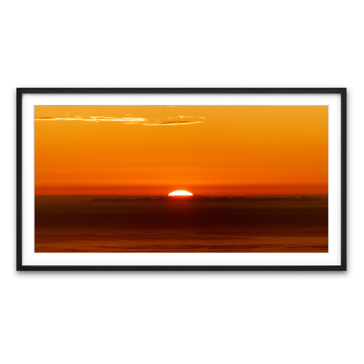 Framed Print 2x1 Black