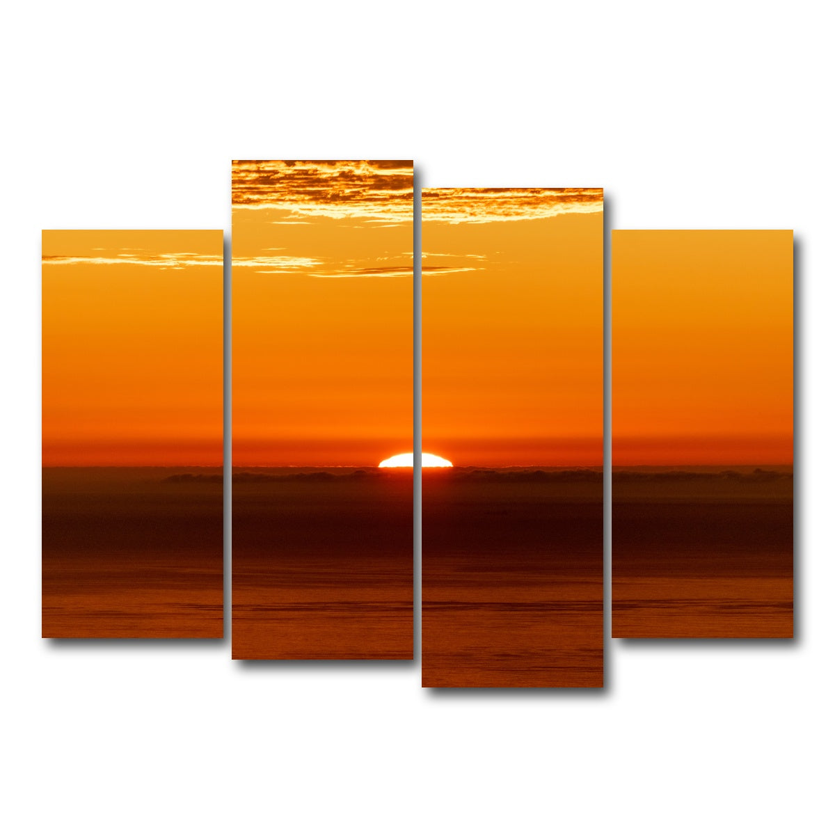 AUTO-MOCKUP WHITE | The Sunrise | 4 Piece | Gallery Wrap Canvas | group=4_normal