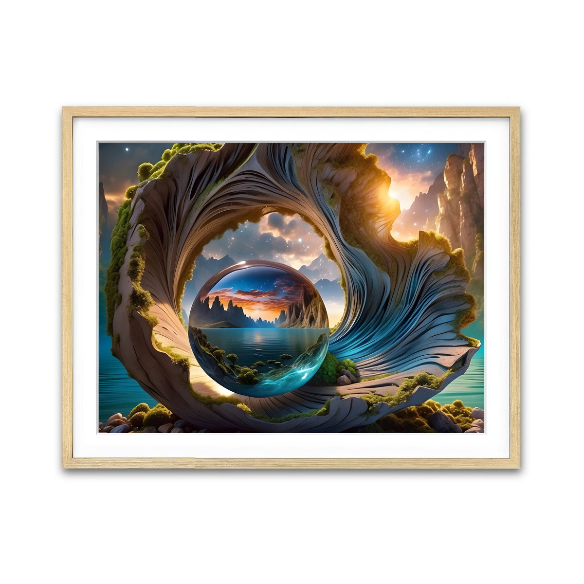 Framed Print 4x3 Natural
