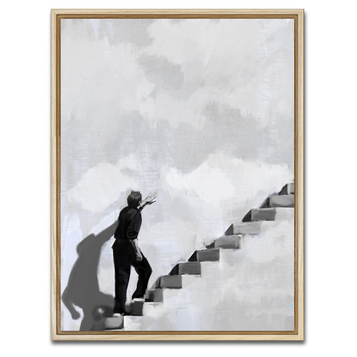 AUTO-MOCKUP WHITE | The Truman Show | 1 Piece | Natural Framed Canvas | group=3x4