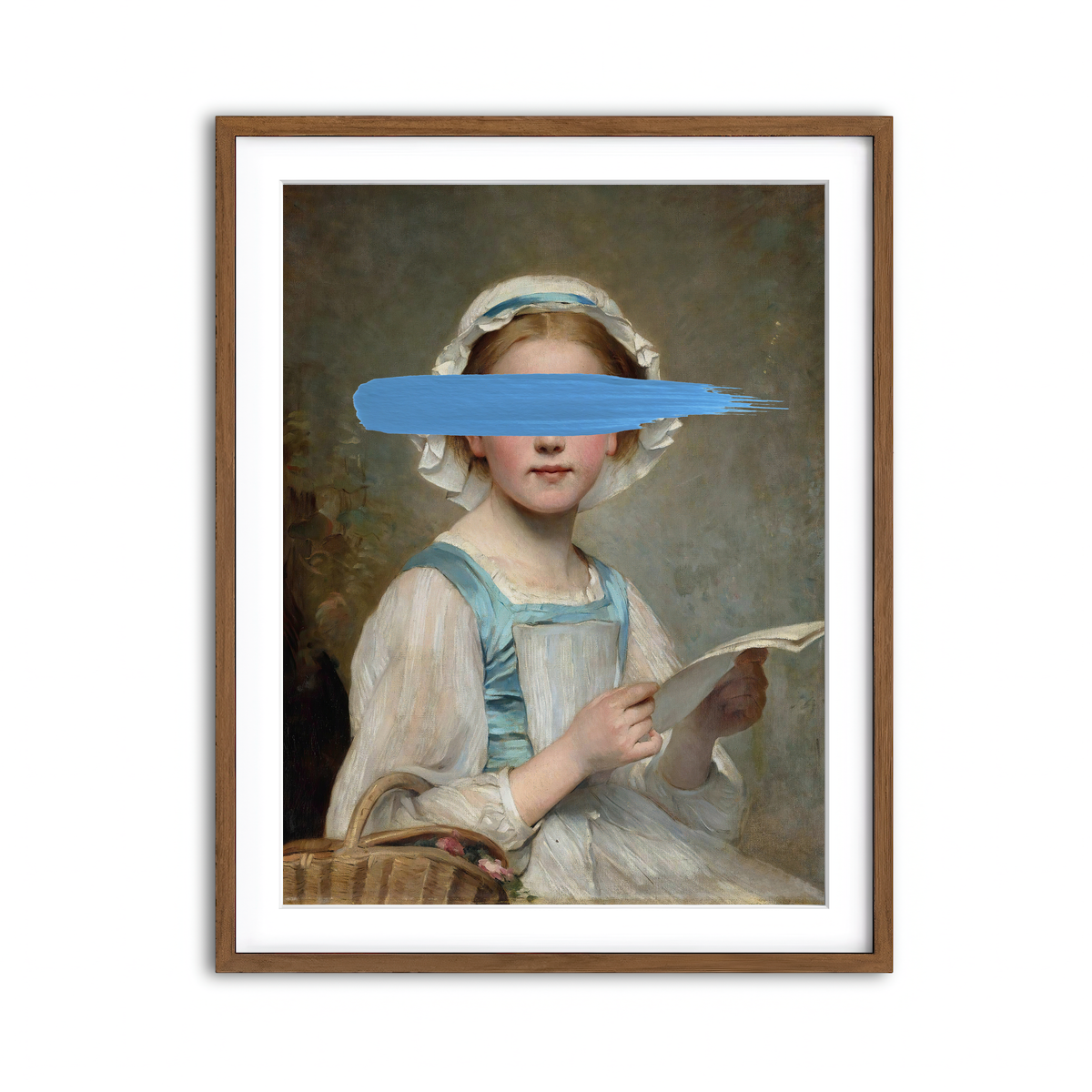 Framed Print 3x4 Walnut