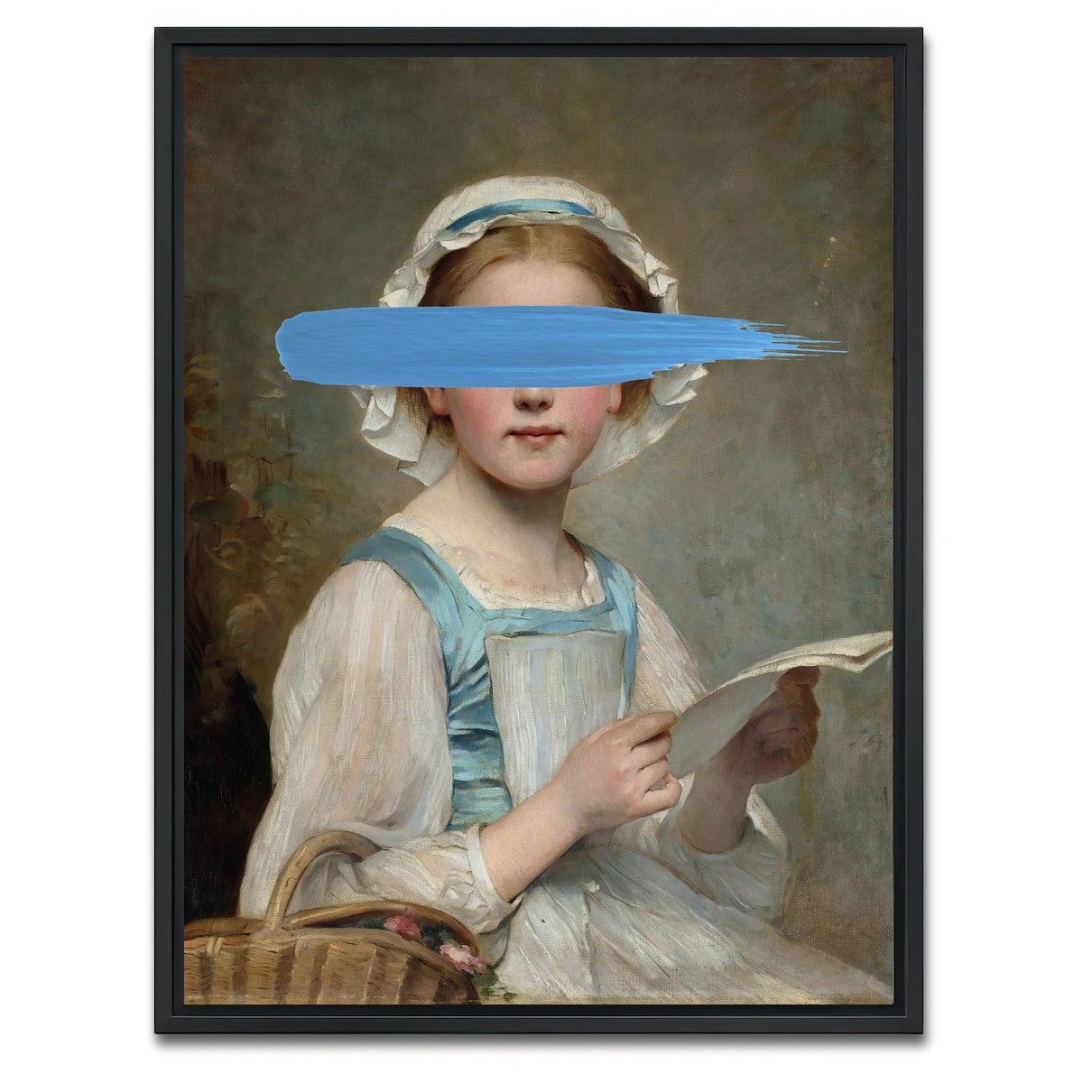 AUTO-MOCKUP WHITE | The Truth About Santa | 1 Piece | Black Framed Canvas | group=3x4