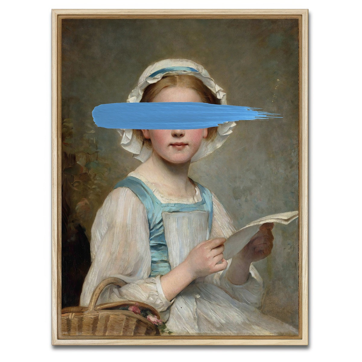 AUTO-MOCKUP WHITE | The Truth About Santa | 1 Piece | Natural Framed Canvas | group=3x4