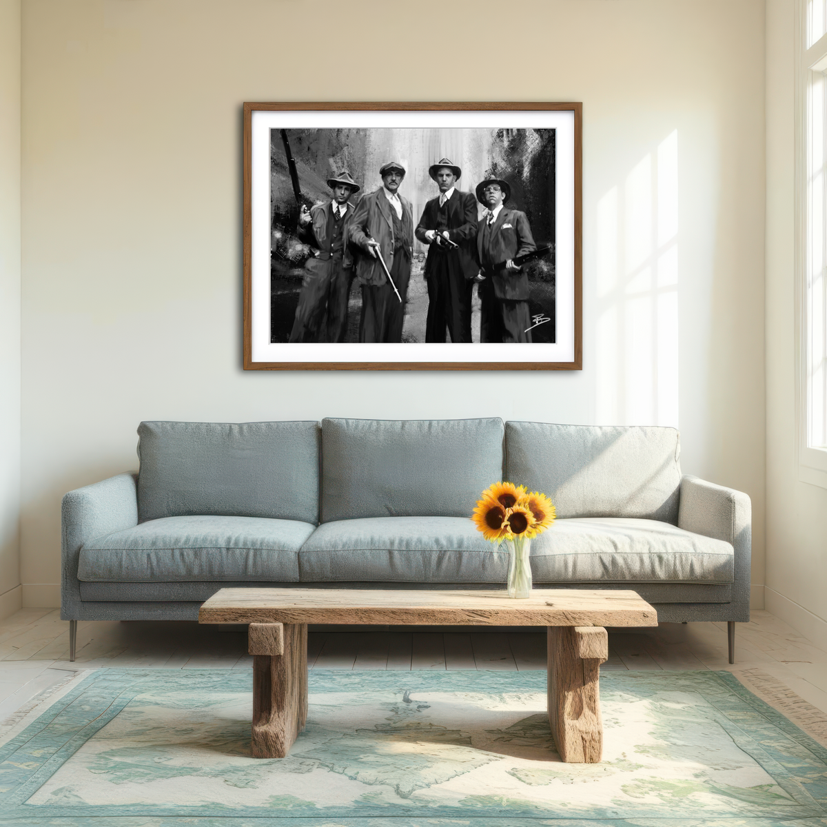 AUTO-MOCKUP ROOM | The Untouchables Wall Art