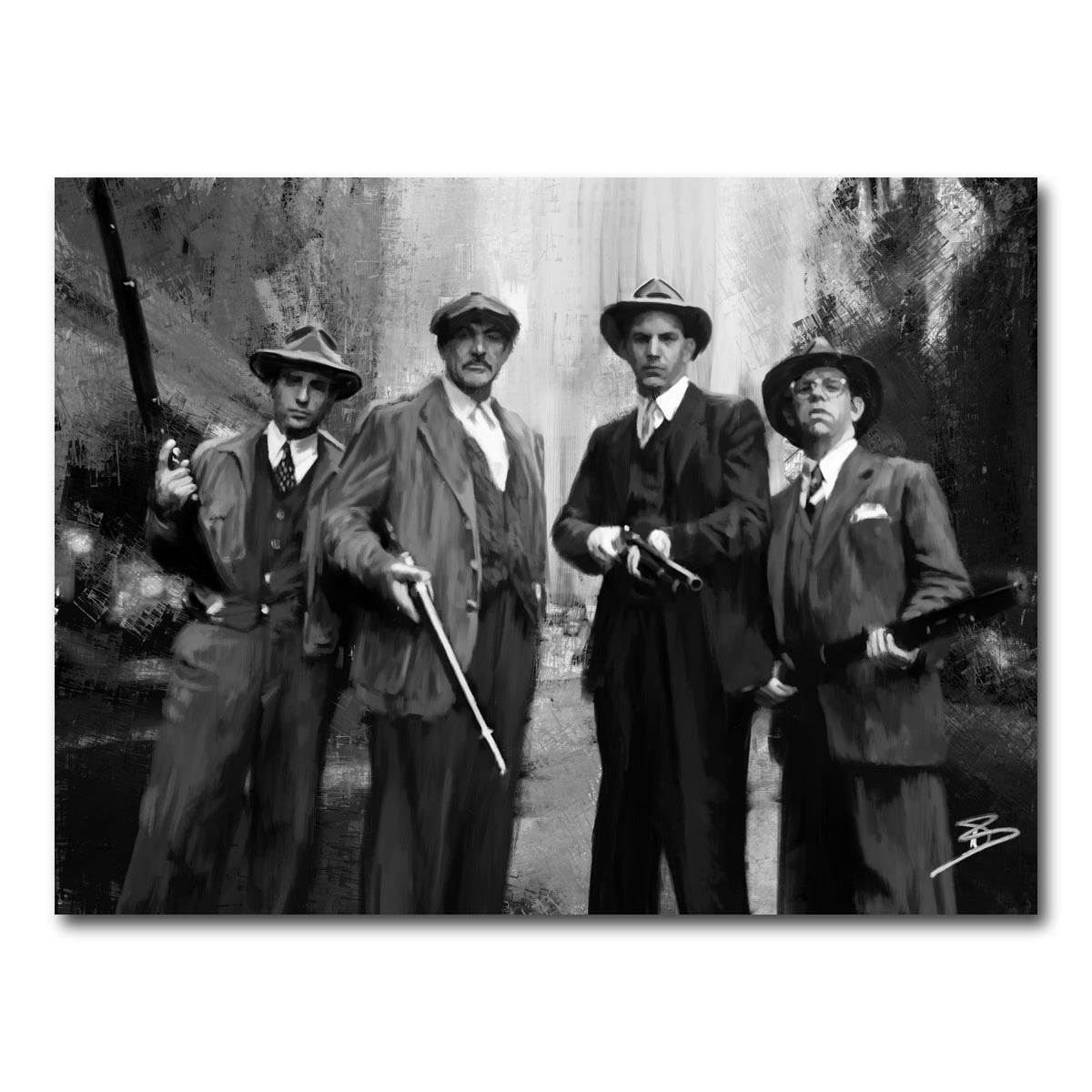 AUTO-MOCKUP WHITE | The Untouchables | 1 Piece | Gallery Wrap Canvas | group=4x3