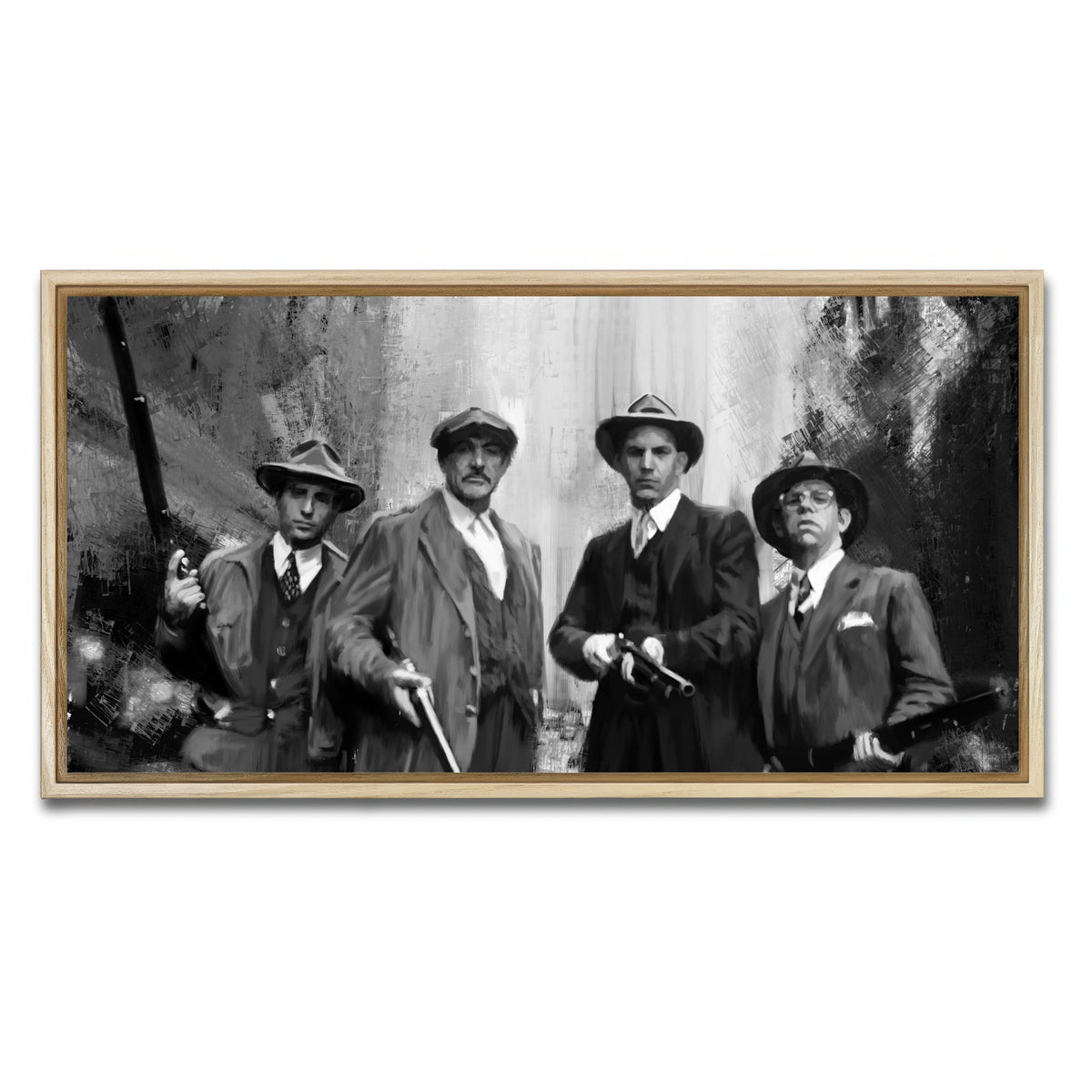 AUTO-MOCKUP WHITE | The Untouchables | 1 Piece | Natural Framed Canvas | group=2x1