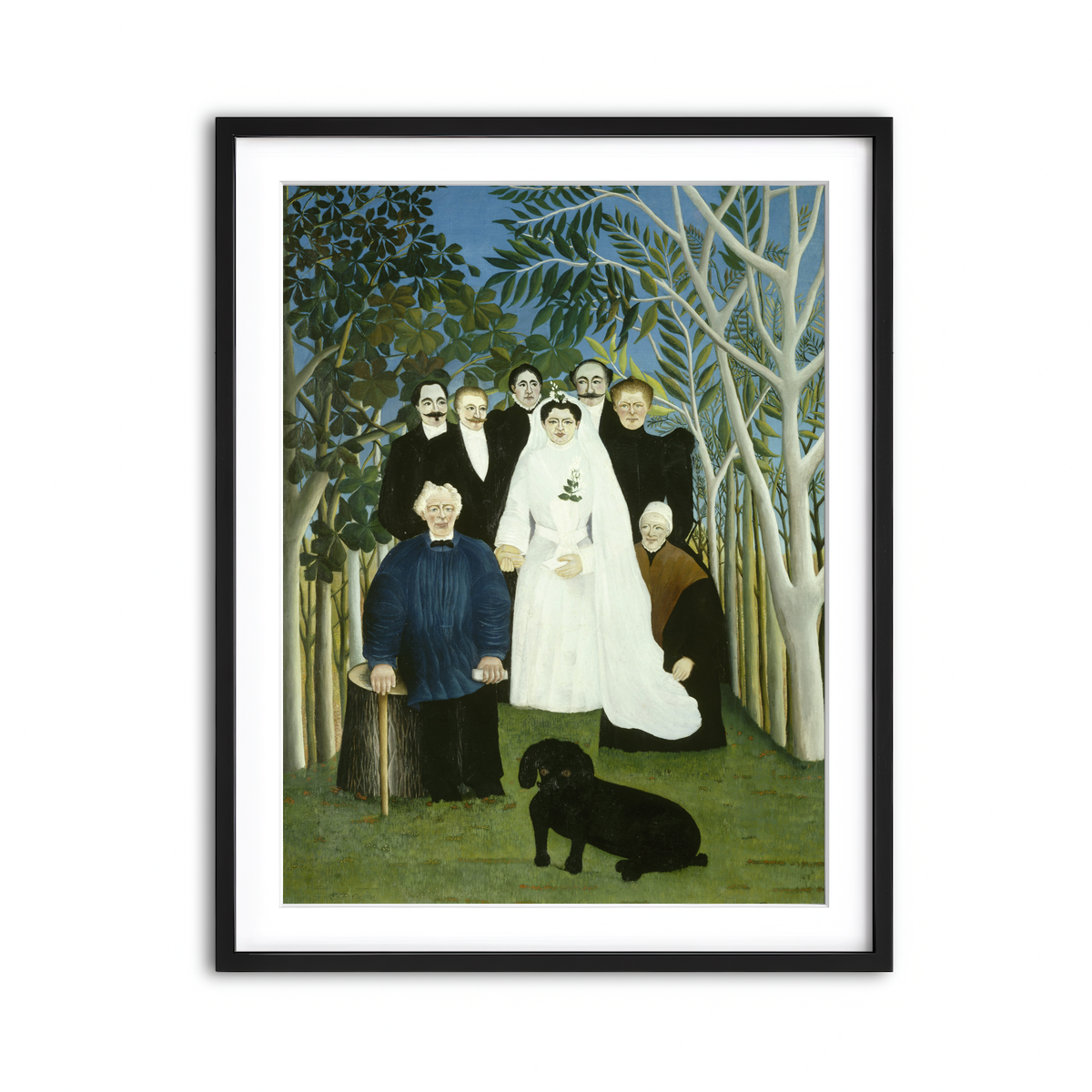 Framed Print 3x4 Black