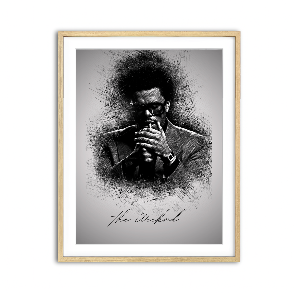 Framed Print 3x4 Natural