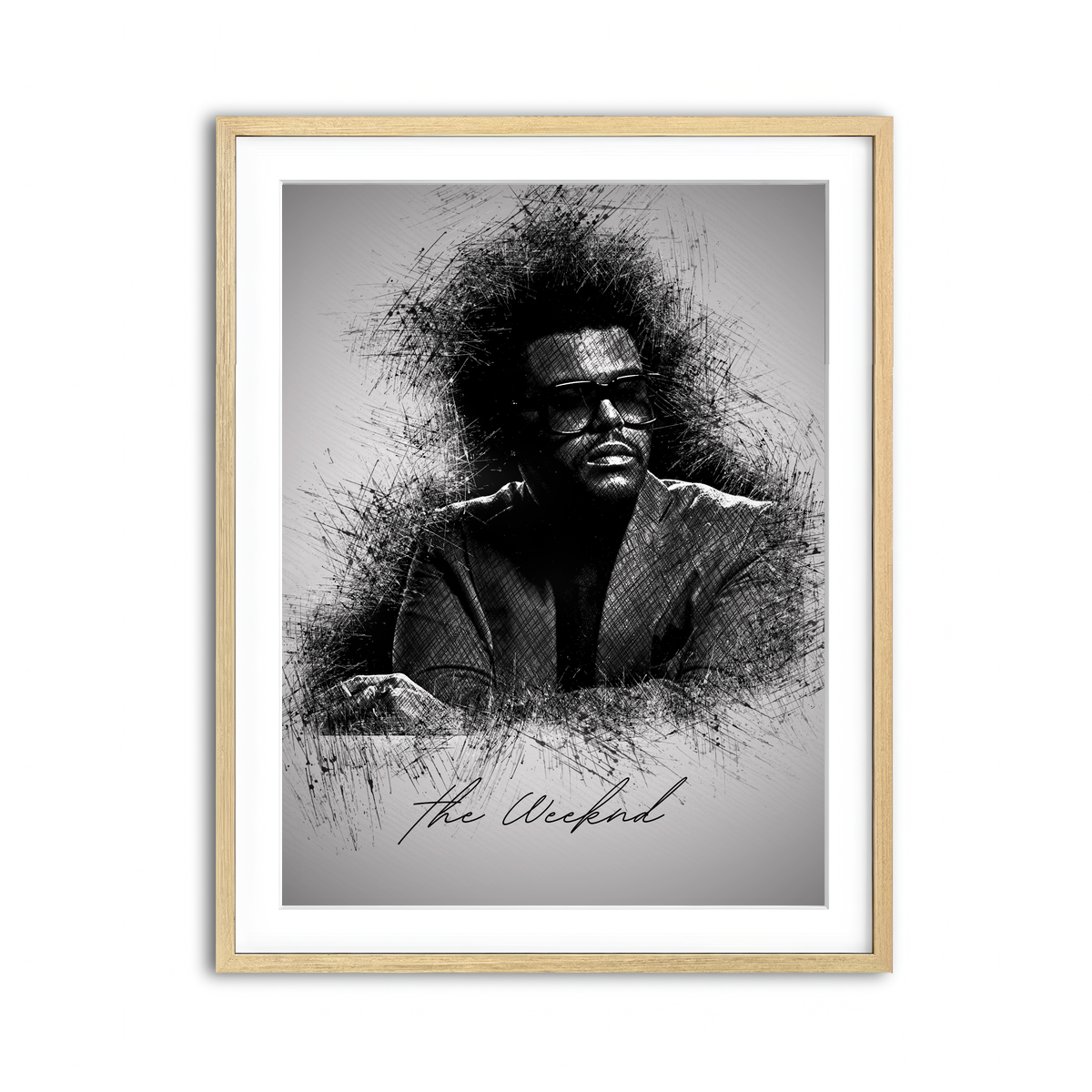 Framed Print 3x4 Natural