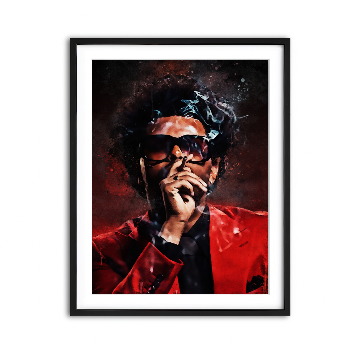 Framed Print 3x4 Black
