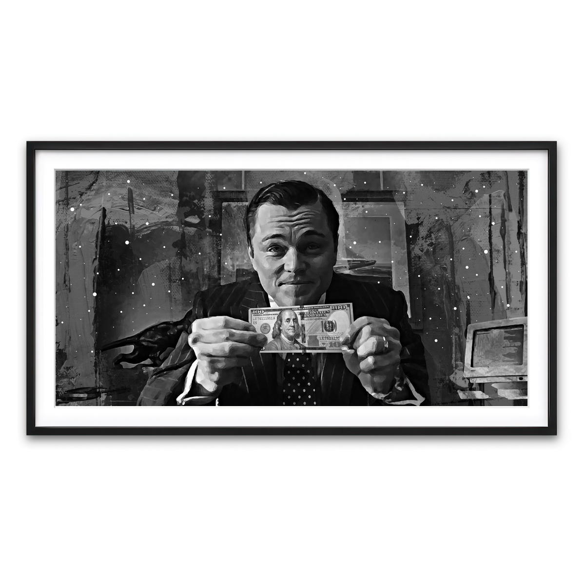 Framed Print 2x1 Black