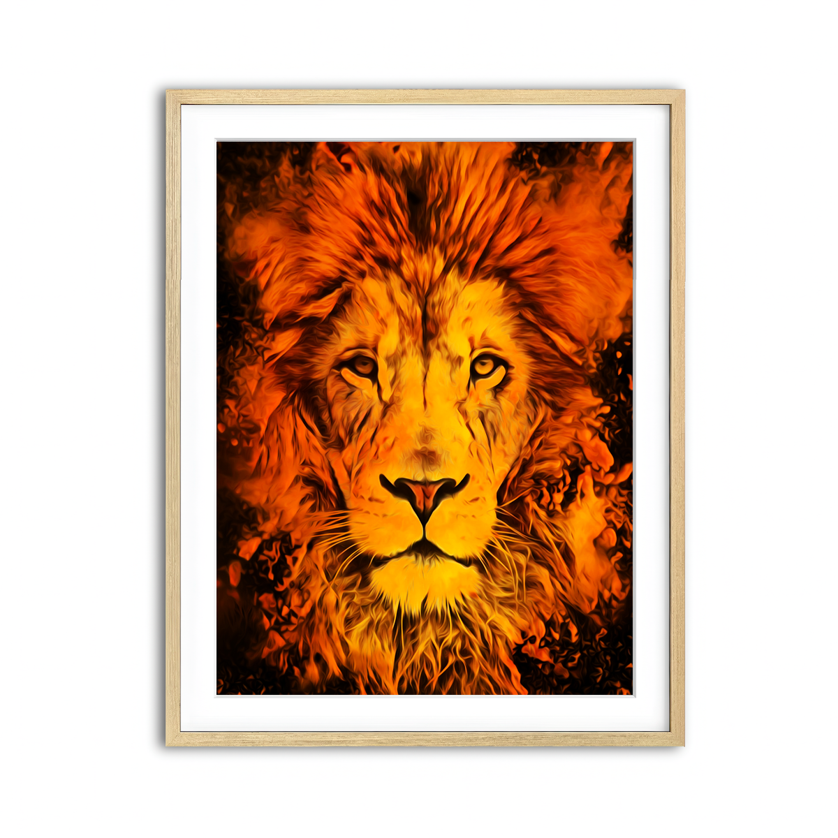 Framed Print 3x4 Natural