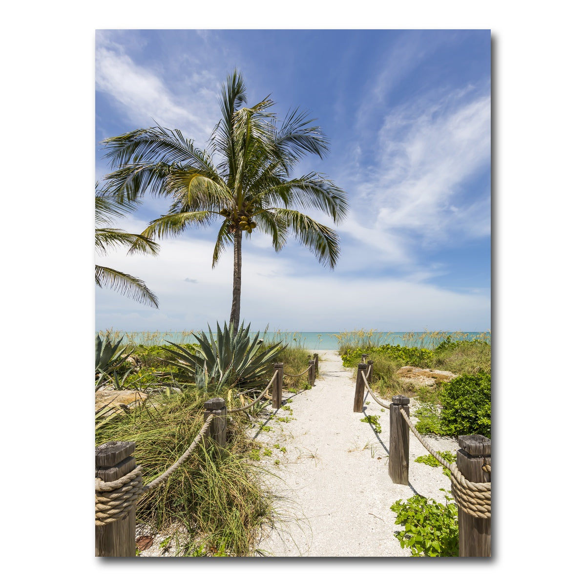 AUTO-MOCKUP WHITE | The sandy path to the beach | 1 Piece | Gallery Wrap Canvas | group=3x4