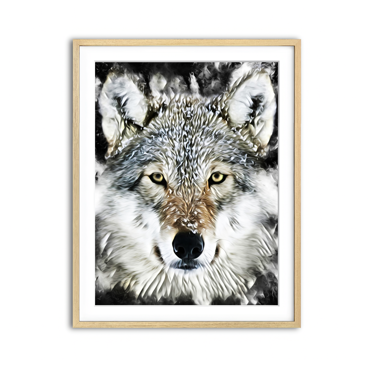 Framed Print 3x4 Natural