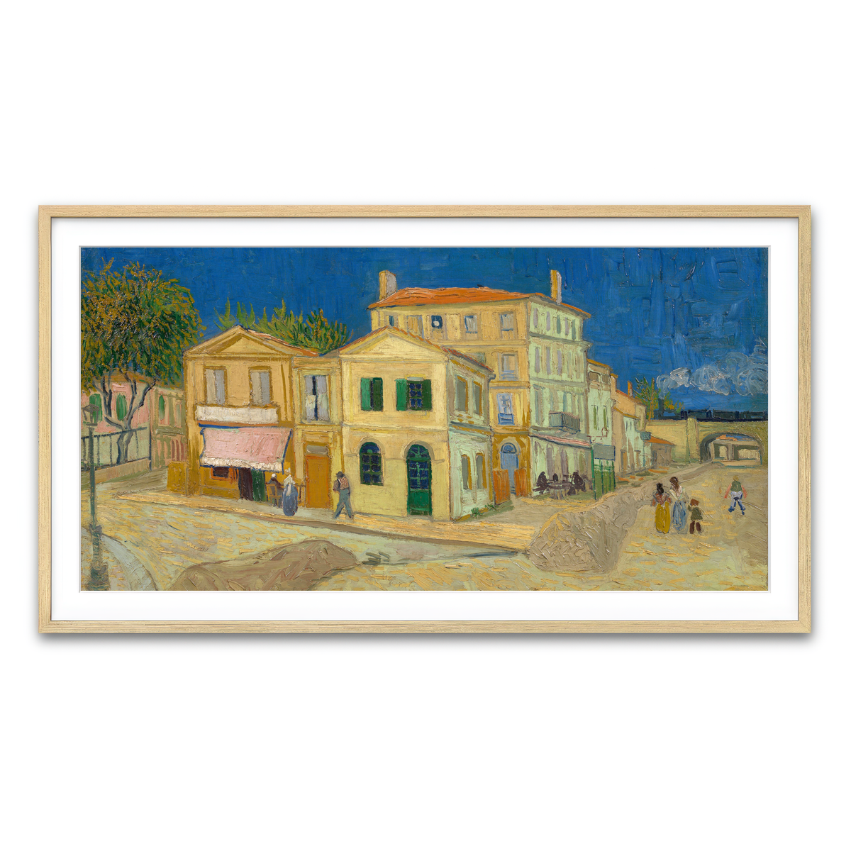 Framed Print 2x1 Natural