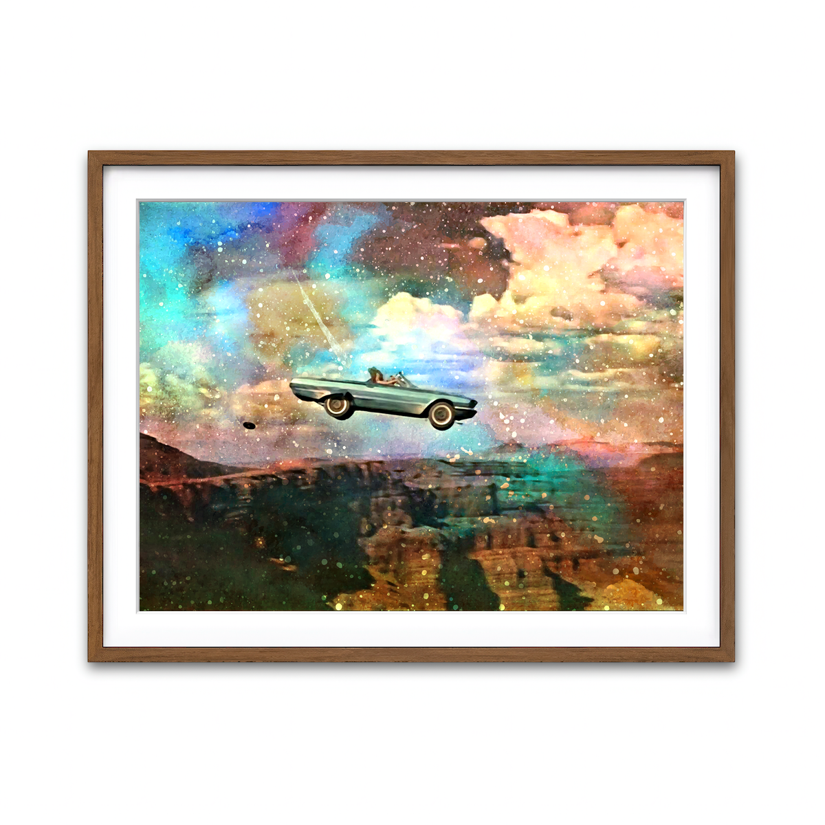 Framed Print 4x3 Walnut