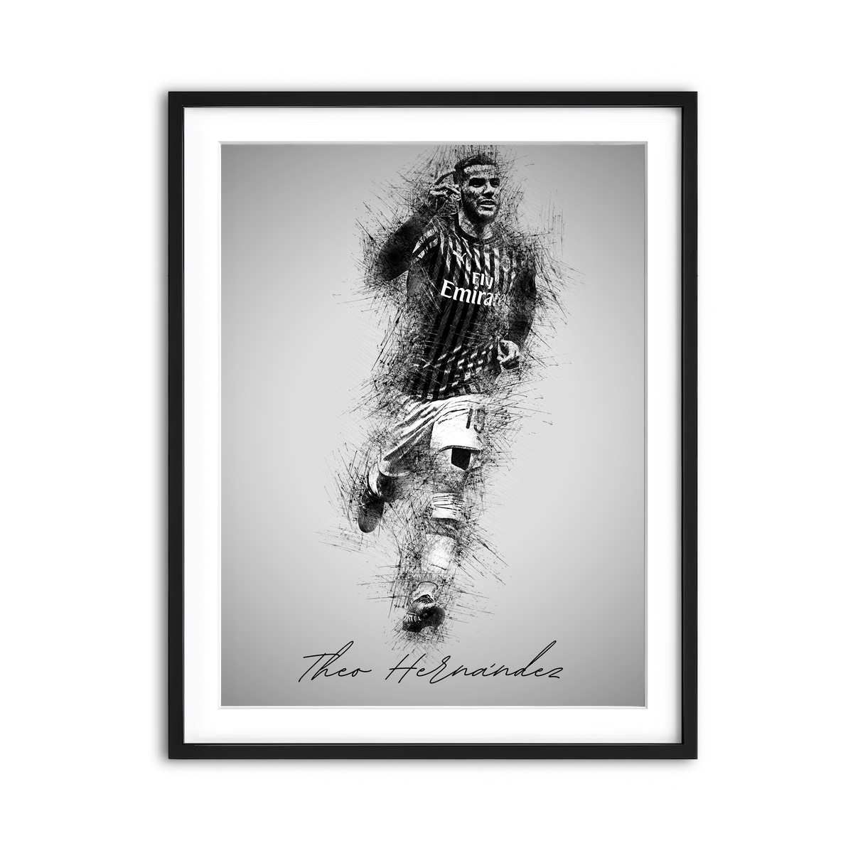 Framed Print 3x4 Black