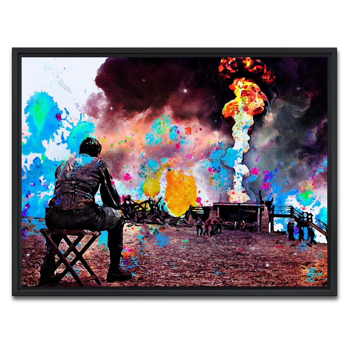 AUTO-MOCKUP WHITE | There Will Be Blood | 1 Piece | Black Framed Canvas | group=4x3