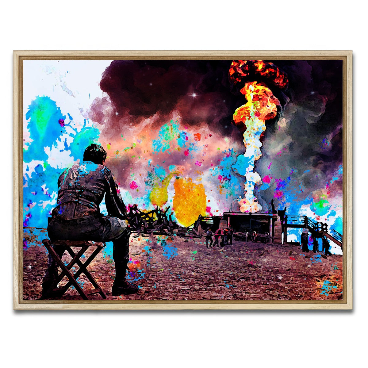 AUTO-MOCKUP WHITE | There Will Be Blood | 1 Piece | Natural Framed Canvas | group=4x3