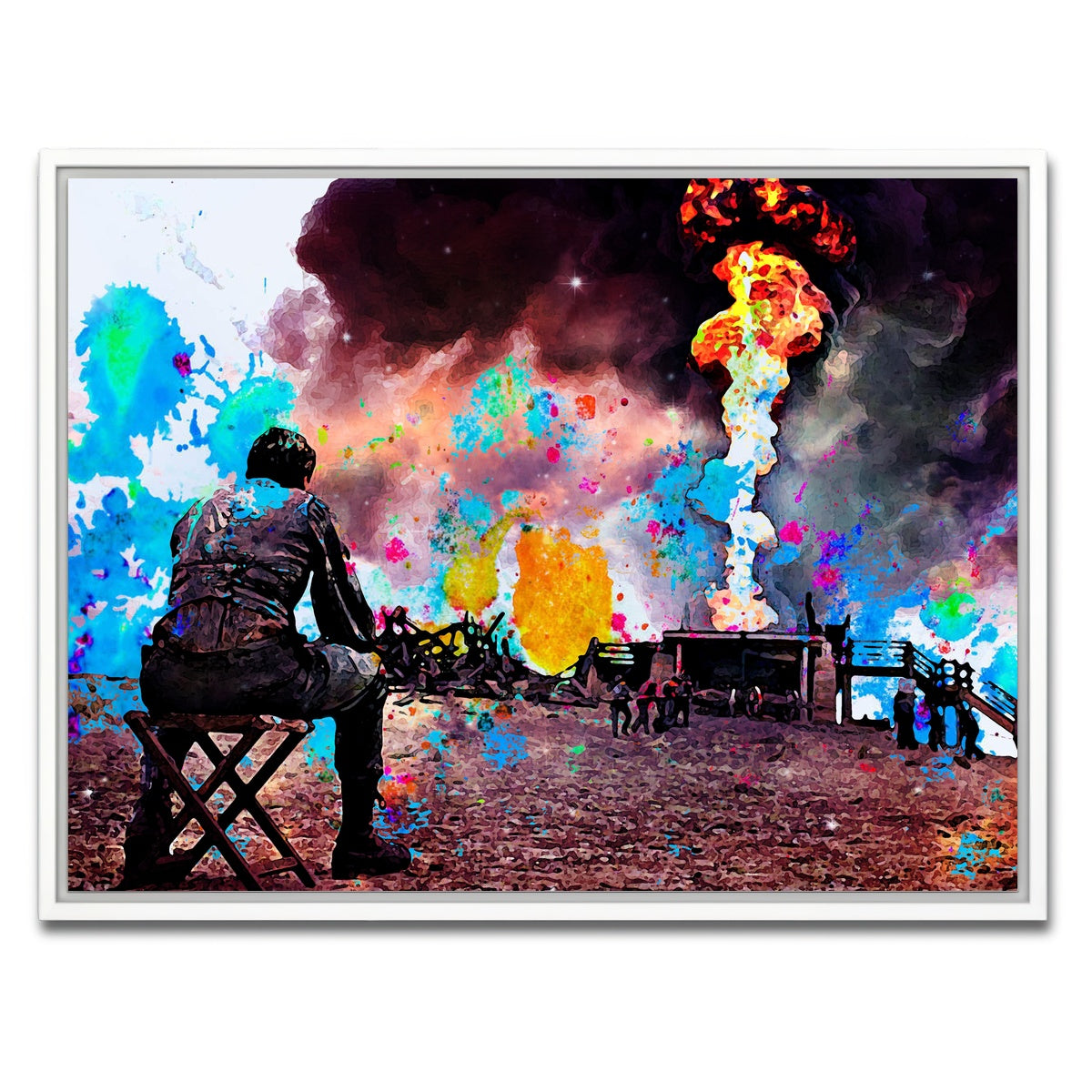 AUTO-MOCKUP WHITE | There Will Be Blood | 1 Piece | White Framed Canvas | group=4x3