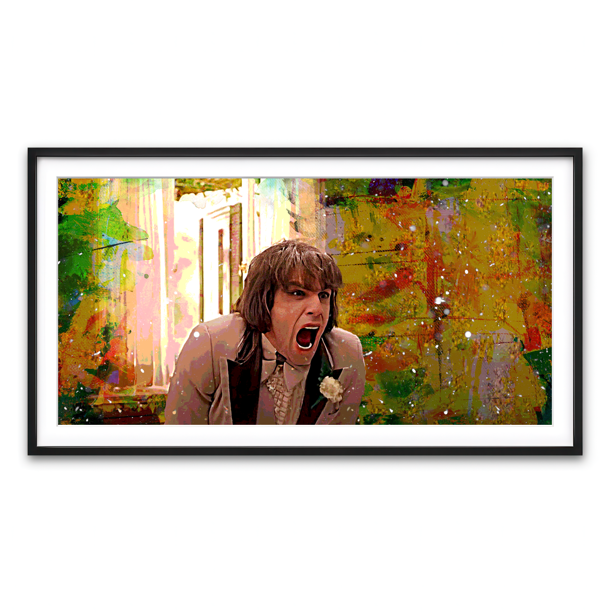 Framed Print 2x1 Black