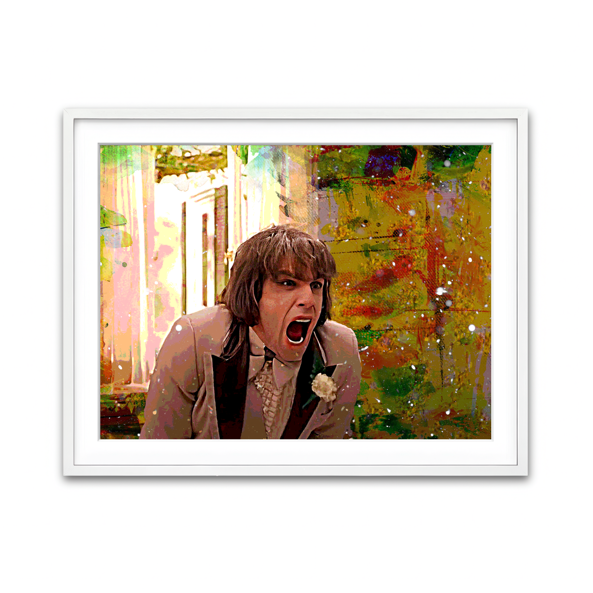 Framed Print 4x3 White