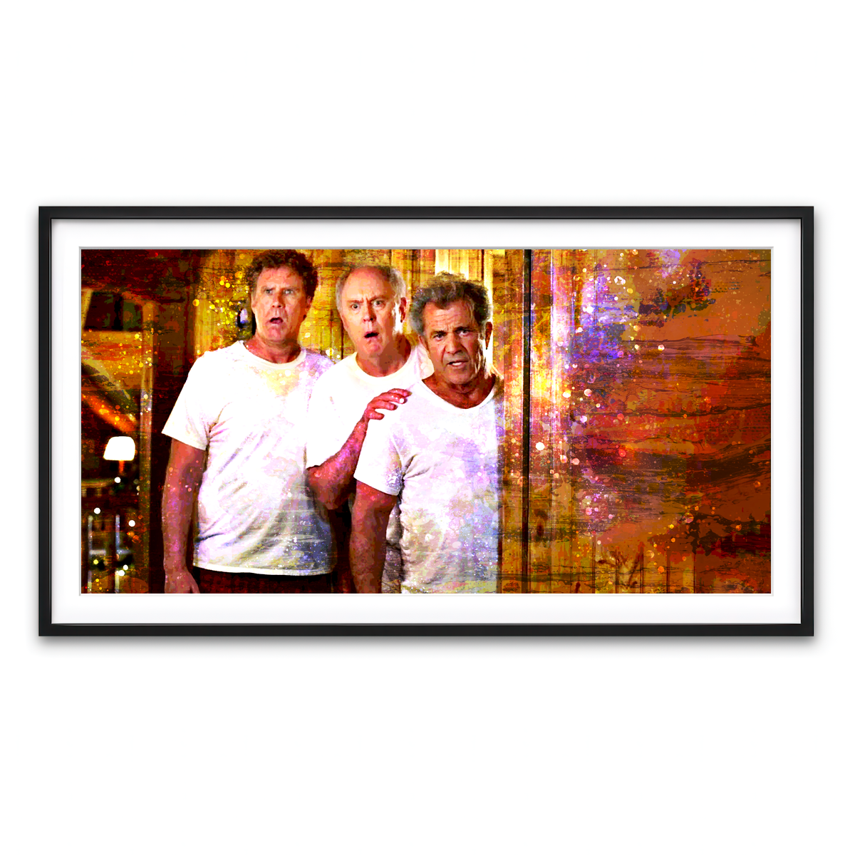 Framed Print 2x1 Black