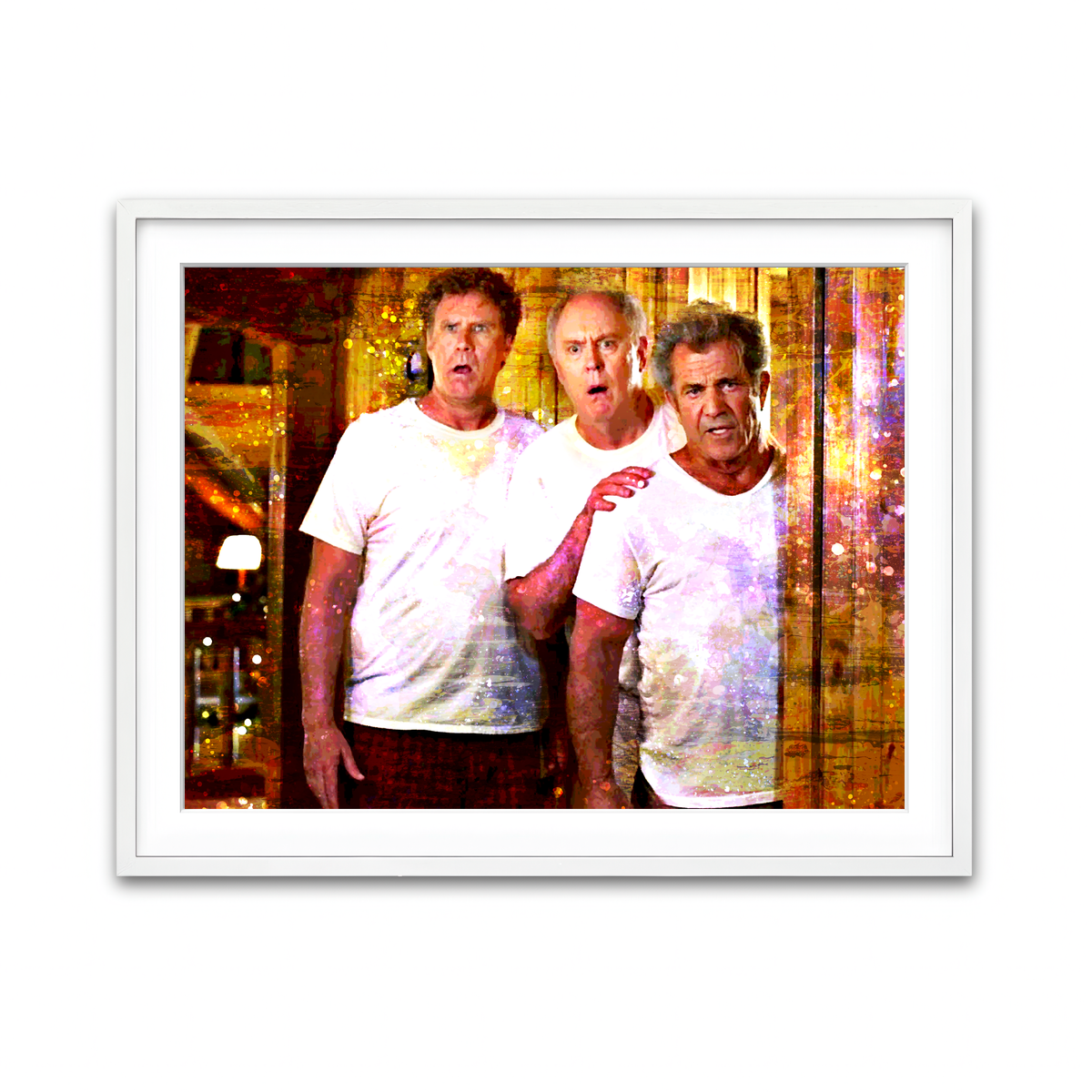 Framed Print 4x3 White