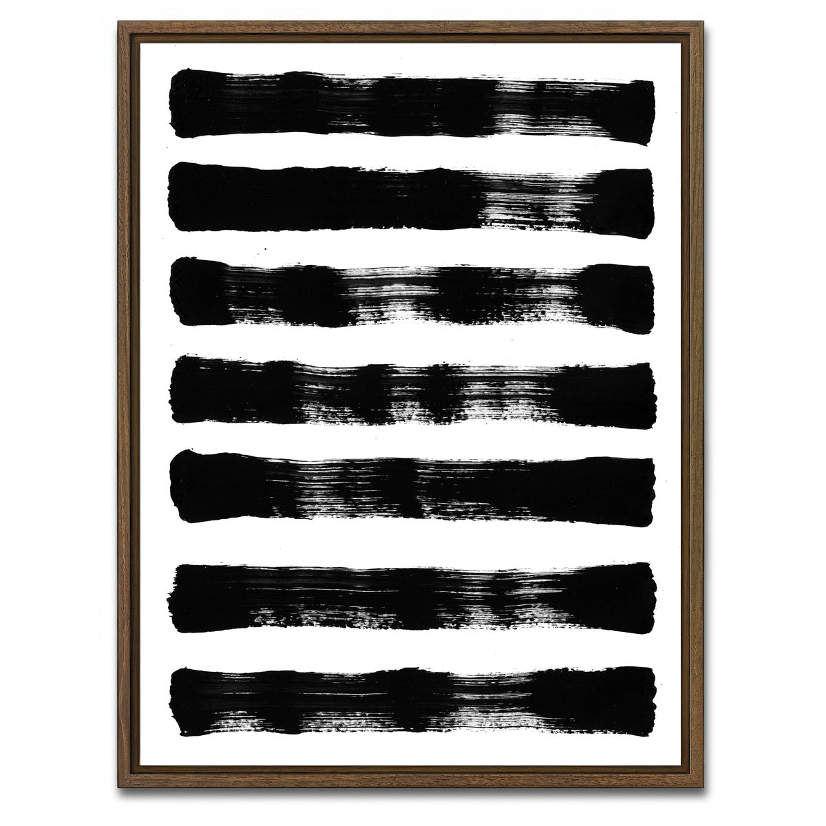 AUTO-MOCKUP WHITE | Thick Black | 1 Piece | Walnut Framed Canvas | group=3x4