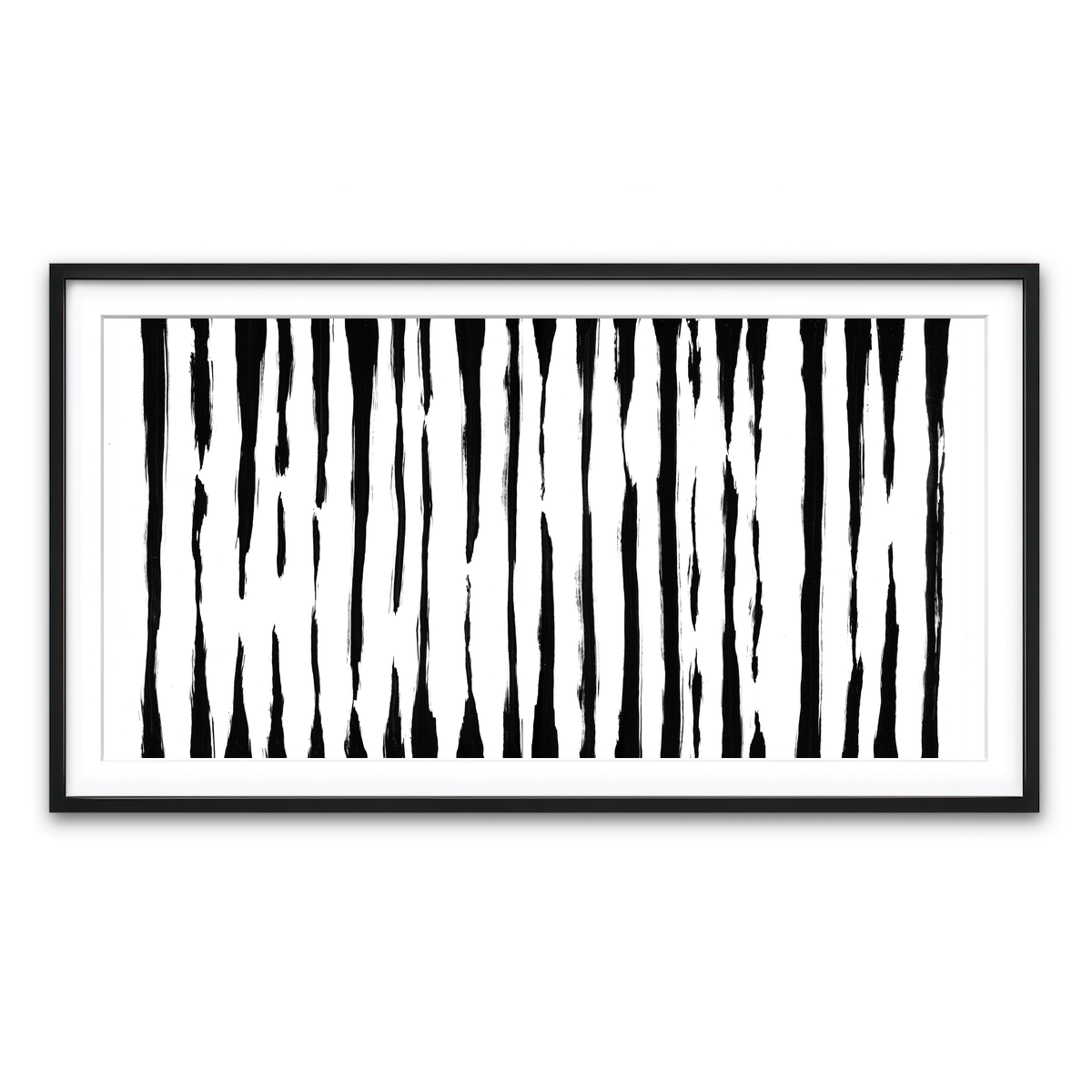 Framed Print 2x1 Black