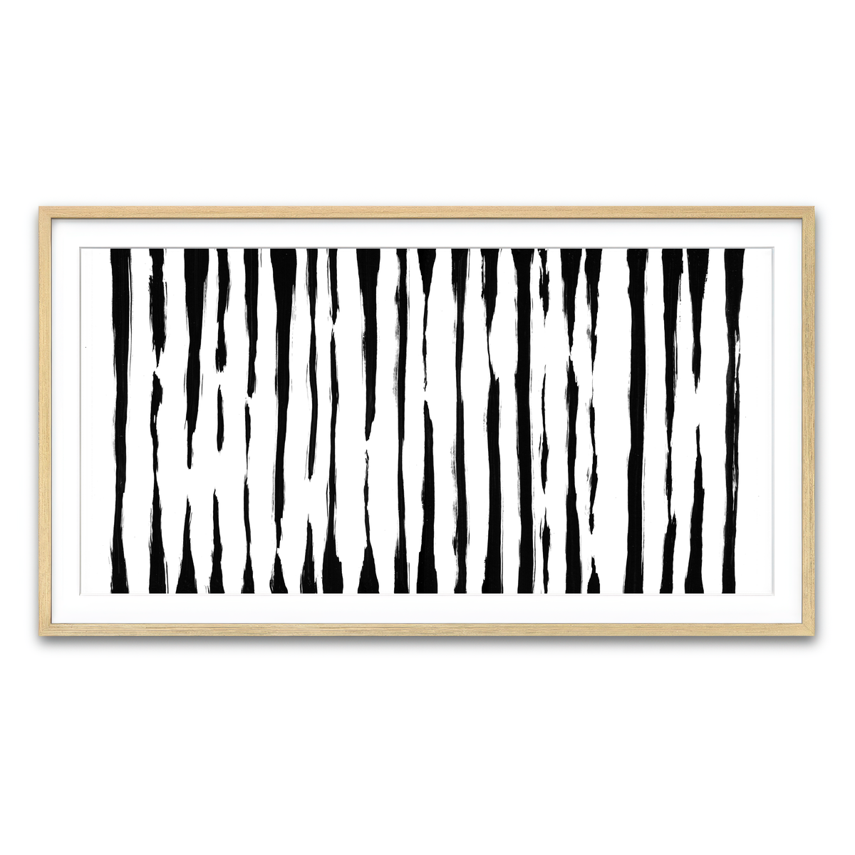 Framed Print 2x1 Natural