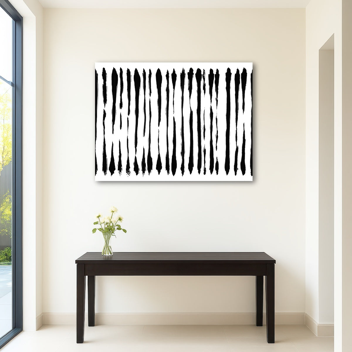 AUTO-MOCKUP ROOM | Thin line Black