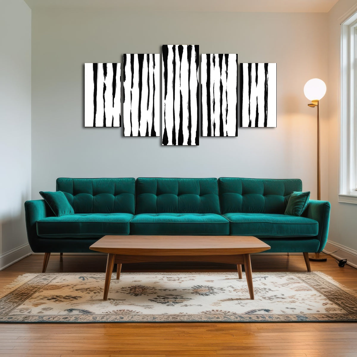 AUTO-MOCKUP ROOM | Thin line Black