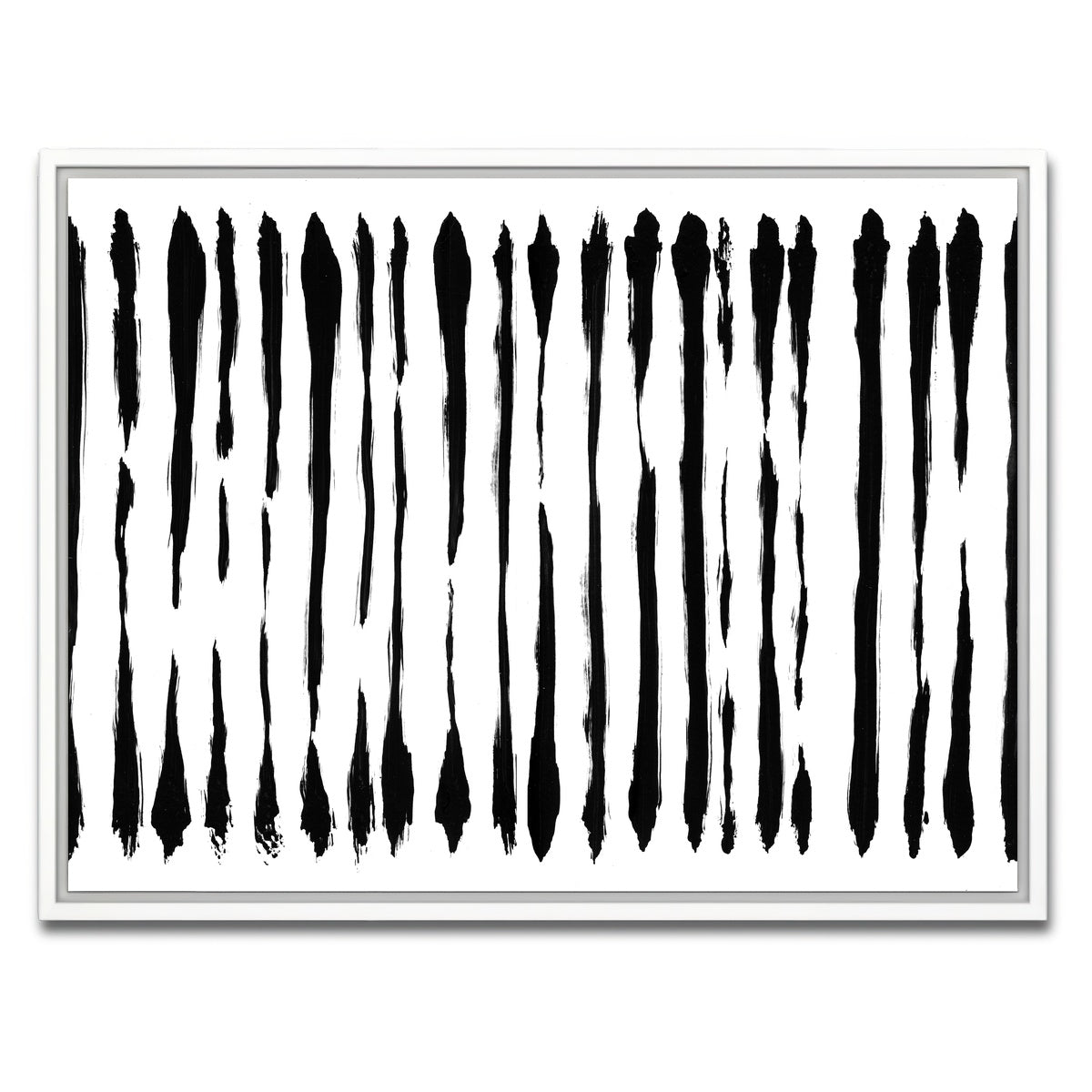 AUTO-MOCKUP WHITE | Thin line Black | 1 Piece | White Framed Canvas | group=4x3