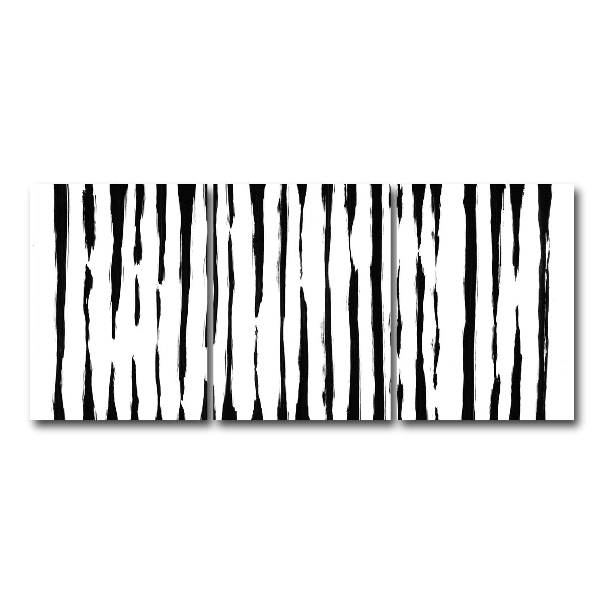 AUTO-MOCKUP WHITE | Thin line Black | 3 Piece | Gallery Wrap Canvas | group=18x24