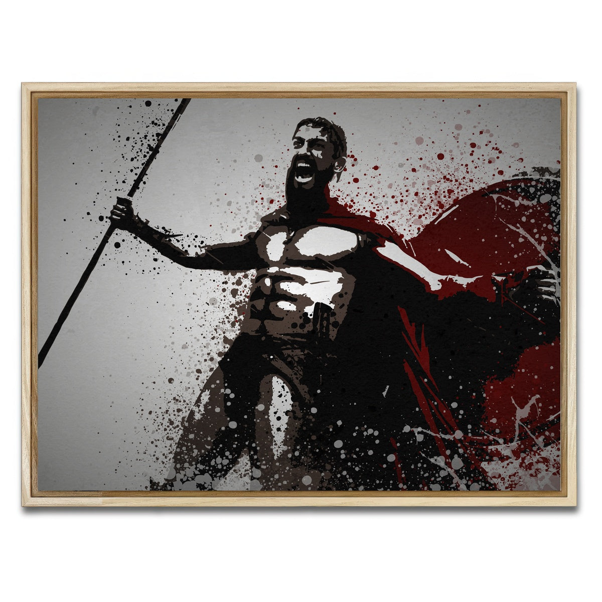 AUTO-MOCKUP WHITE | This is Sparta | 1 Piece | Natural Framed Canvas | group=4x3