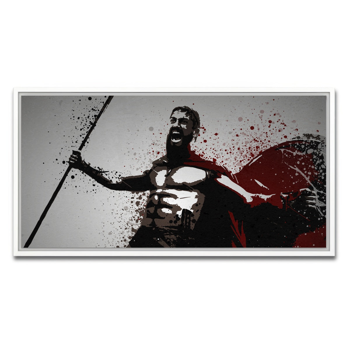 AUTO-MOCKUP WHITE | This is Sparta | 1 Piece | White Framed Canvas | group=2x1