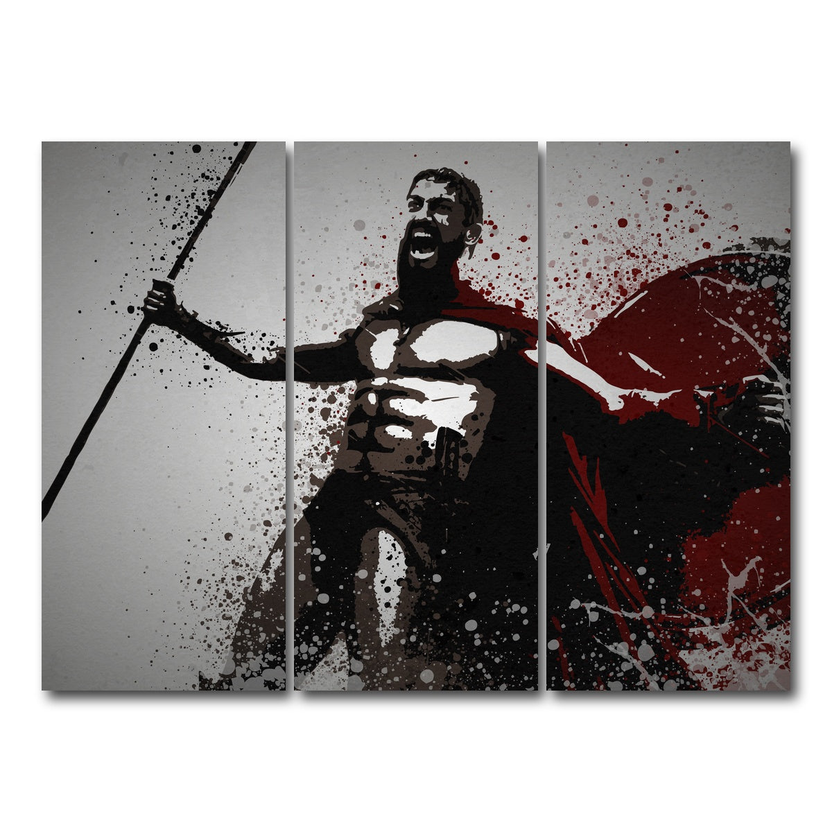 AUTO-MOCKUP WHITE | This is Sparta | 3 Piece | Gallery Wrap Canvas | group=8x18