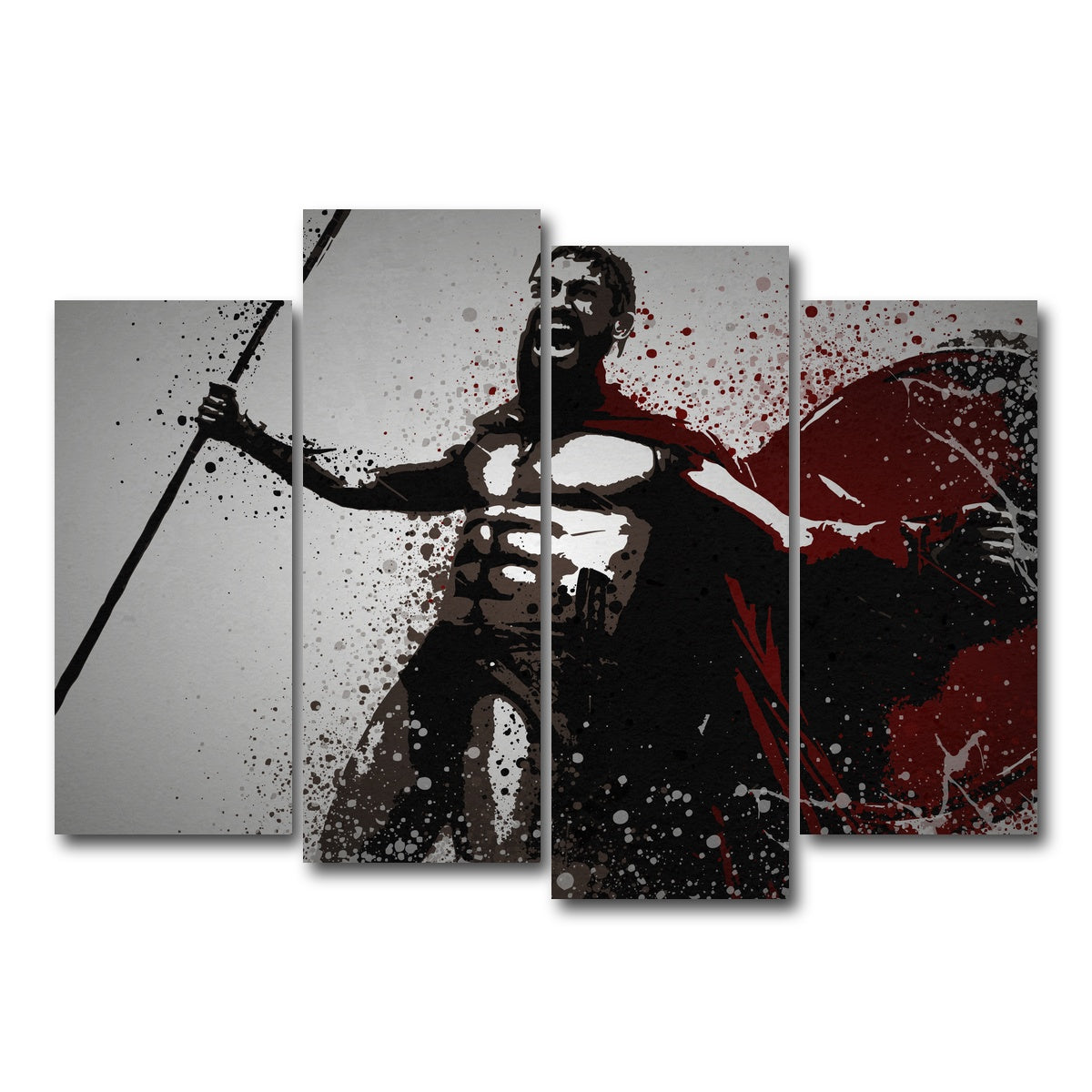 AUTO-MOCKUP WHITE | This is Sparta | 4 Piece | Gallery Wrap Canvas | group=4_normal