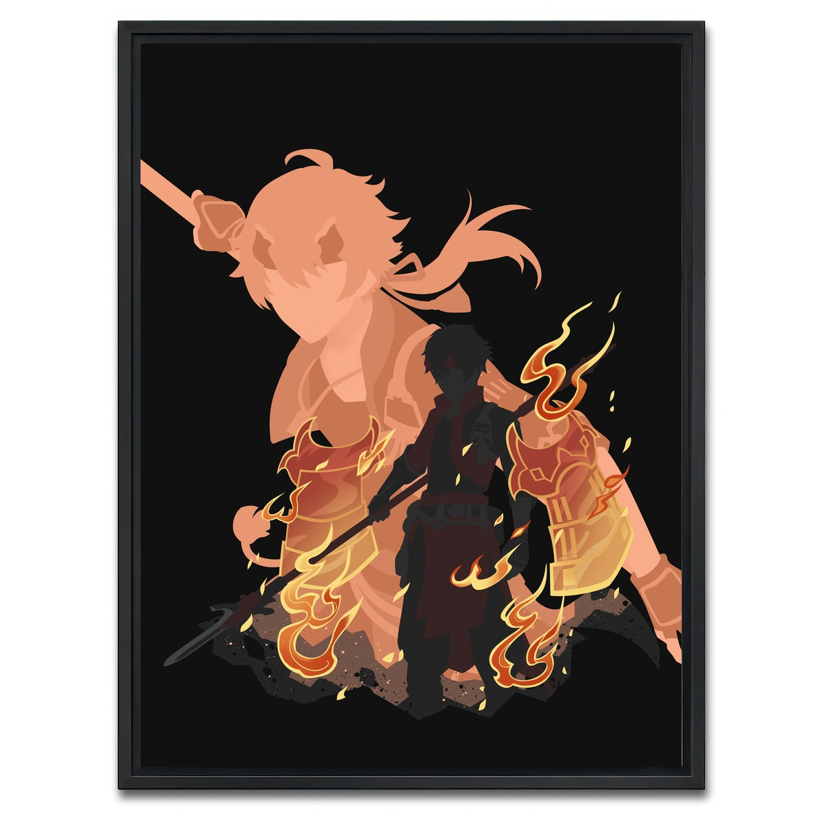 AUTO-MOCKUP WHITE | Thoma | 1 Piece | Black Framed Canvas | group=3x4