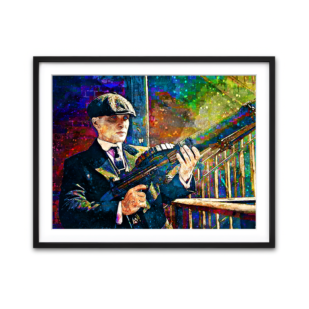 Framed Print 4x3 Black