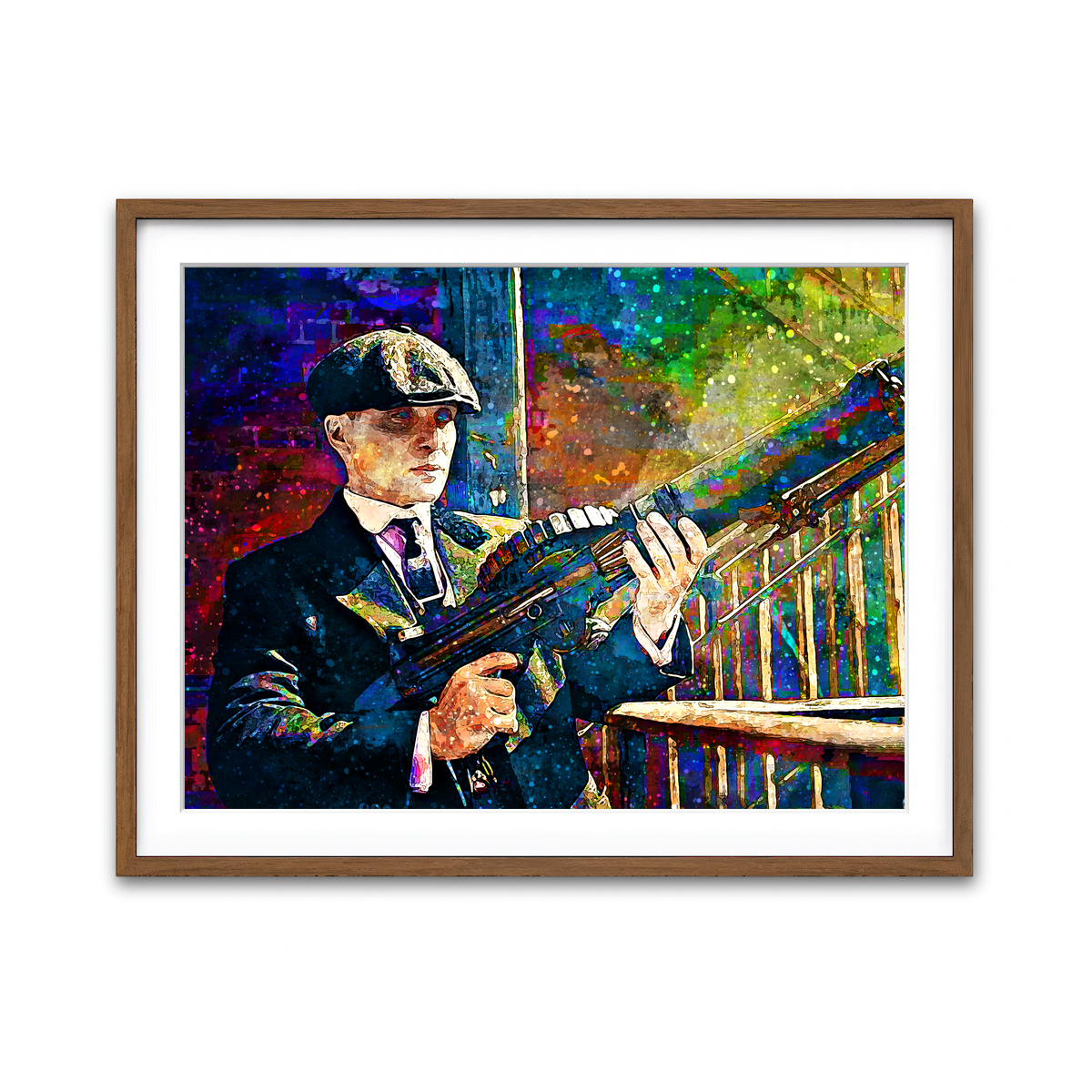 Framed Print 4x3 Walnut