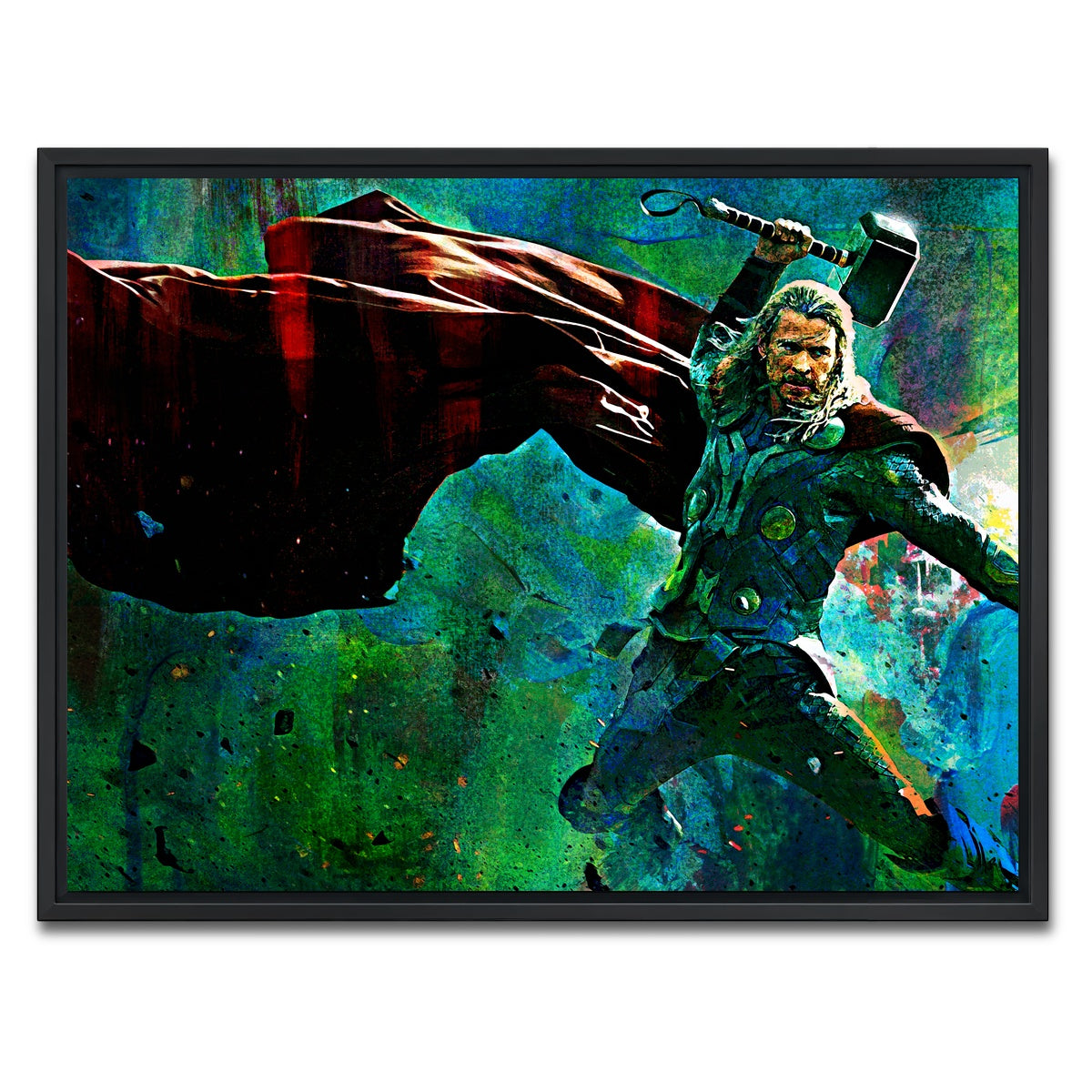 AUTO-MOCKUP WHITE | Thor & Hammer | 1 Piece | Black Framed Canvas | group=4x3