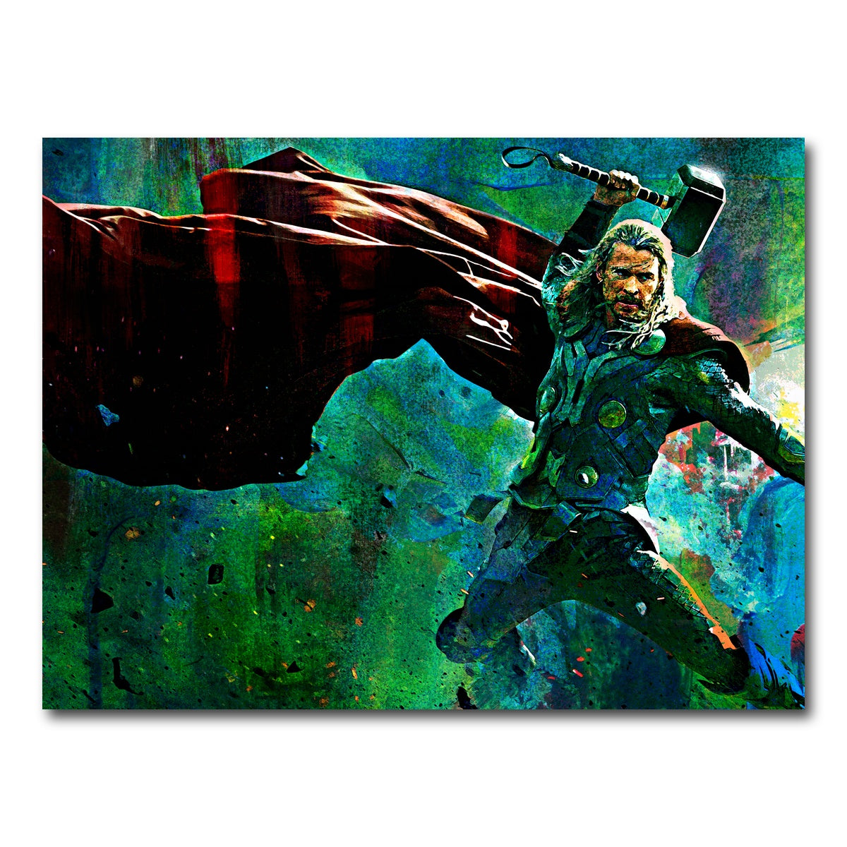 AUTO-MOCKUP WHITE | Thor & Hammer | 1 Piece | Gallery Wrap Canvas | group=4x3