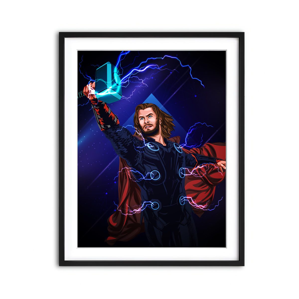 Framed Print 3x4 Black