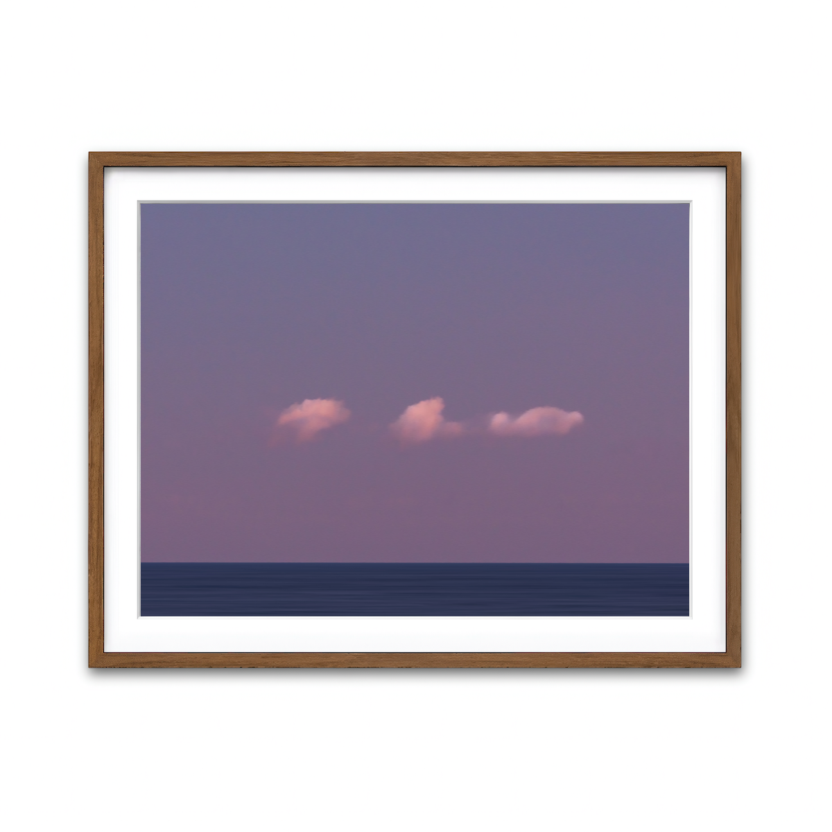 Framed Print 4x3 Walnut